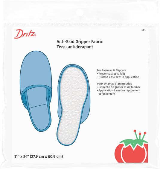 564|Dritz Anti-Skid Gripper Fabric, White, 11