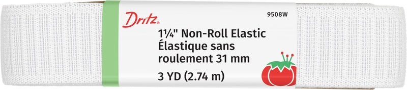 Chargez l'image dans la visionneuse de la galerie, 9508W|Dritz 1-1/4" Non-Roll Elastic, White, 3 yd