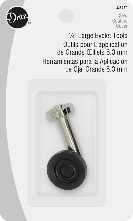 33575T|Dritz Eyelet Tool for 1/4" Large Eyelets