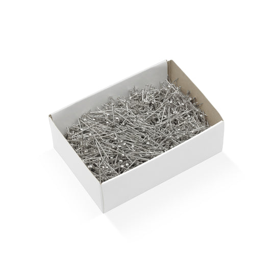 117300|Prym Bead Pins, Size 12, Nickel, 1/2 lb