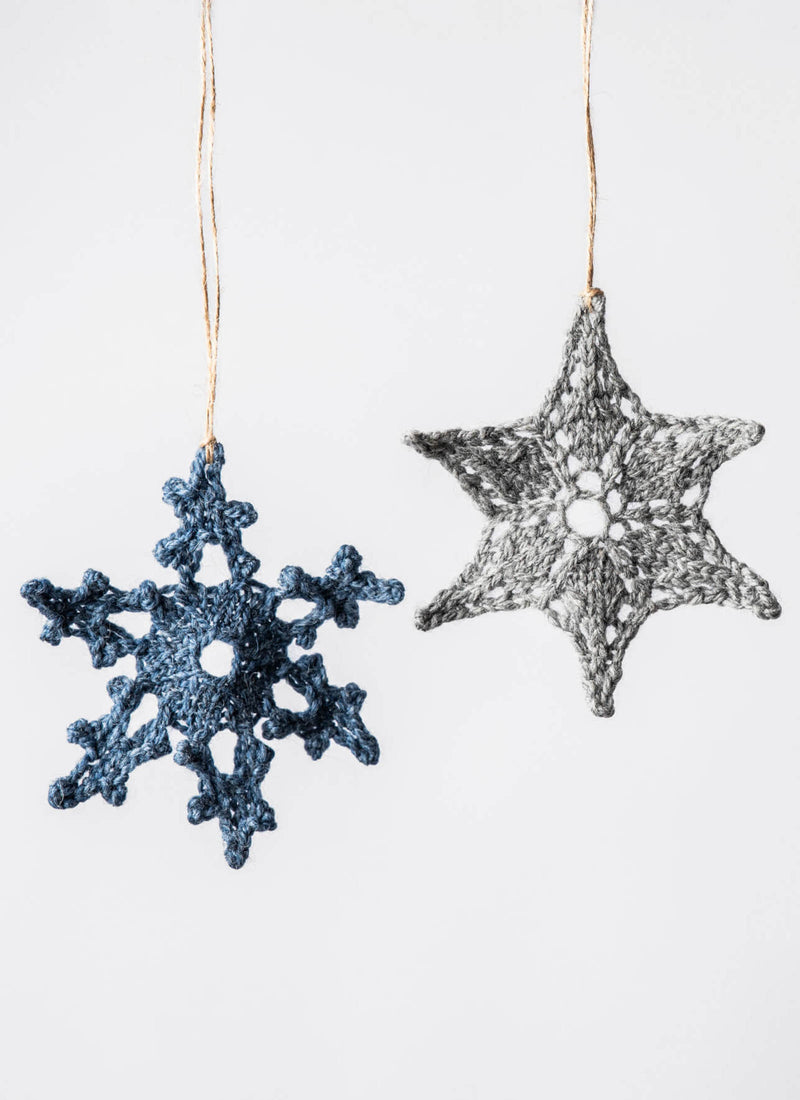 Chargez l'image dans la visionneuse de la galerie, BSF-202349|Blue Sky Fibers Holiday Frost Snowflake Pattern, Free PDF Pattern