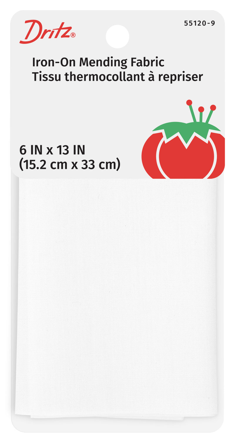 Cargue la imagen en el visor de la galería, 55120-9|Dritz Iron-On Mending Tape, 6" x 13", White