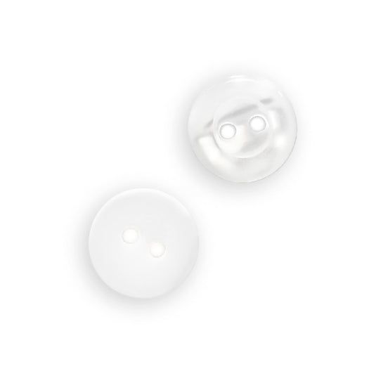 25565|Dritz Blouse Buttons, White Pearl, 11mm, 20 PC