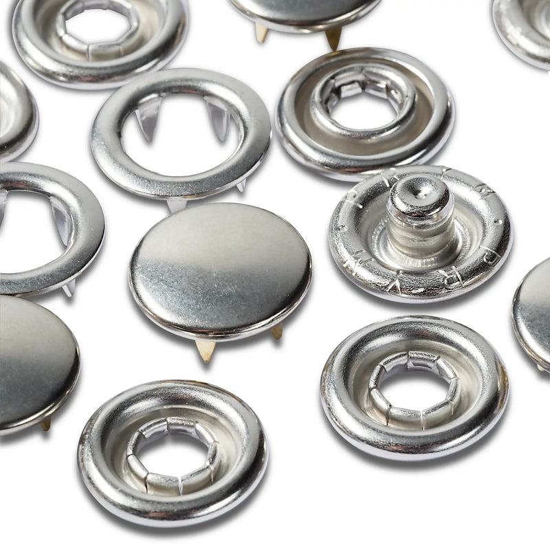 Cargue la imagen en el visor de la galería, 390104|Prym JERSEY 10 mm refill silver cap 20pc