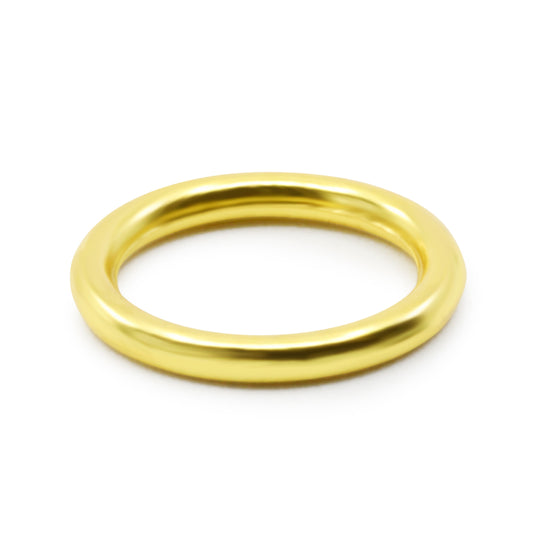 44348|Dritz 1/2" Brass Plated Rings, 24 pc