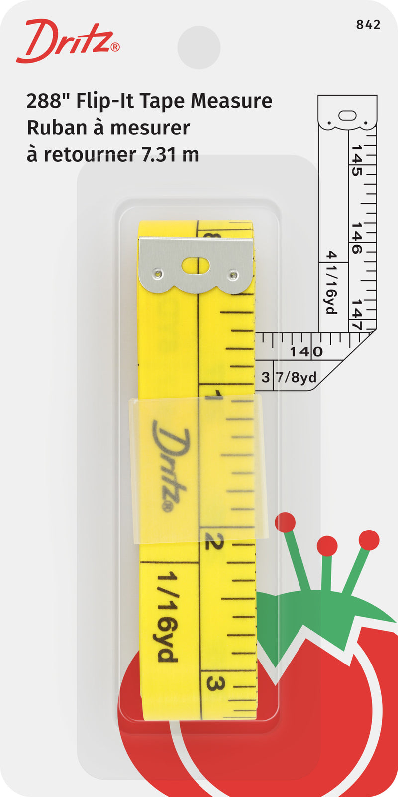 Load image into Gallery viewer, 842|Dritz 288" Flip-It Tape Measure