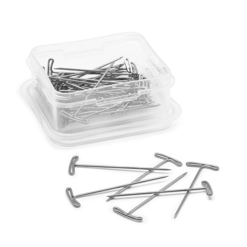 Chargez l'image dans la visionneuse de la galerie, 101|Dritz 1-3/4" T-Pins, Nickel, 40 pc
