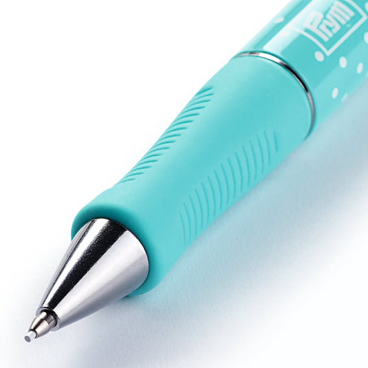 60121|Prym Extra Fine Fabric Mechanical Pencil, 0.9 mm, Turquoise