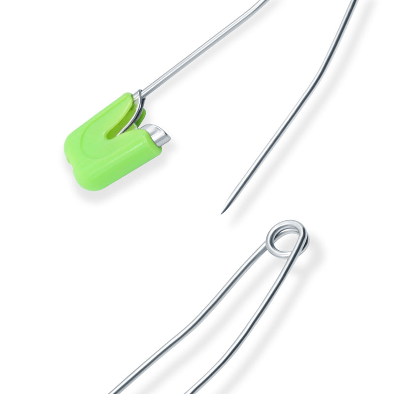 Cargue la imagen en el visor de la galería, 46-67|Dritz Bright Baby-Safe Diaper Pins, 4 Count, Assorted Colors