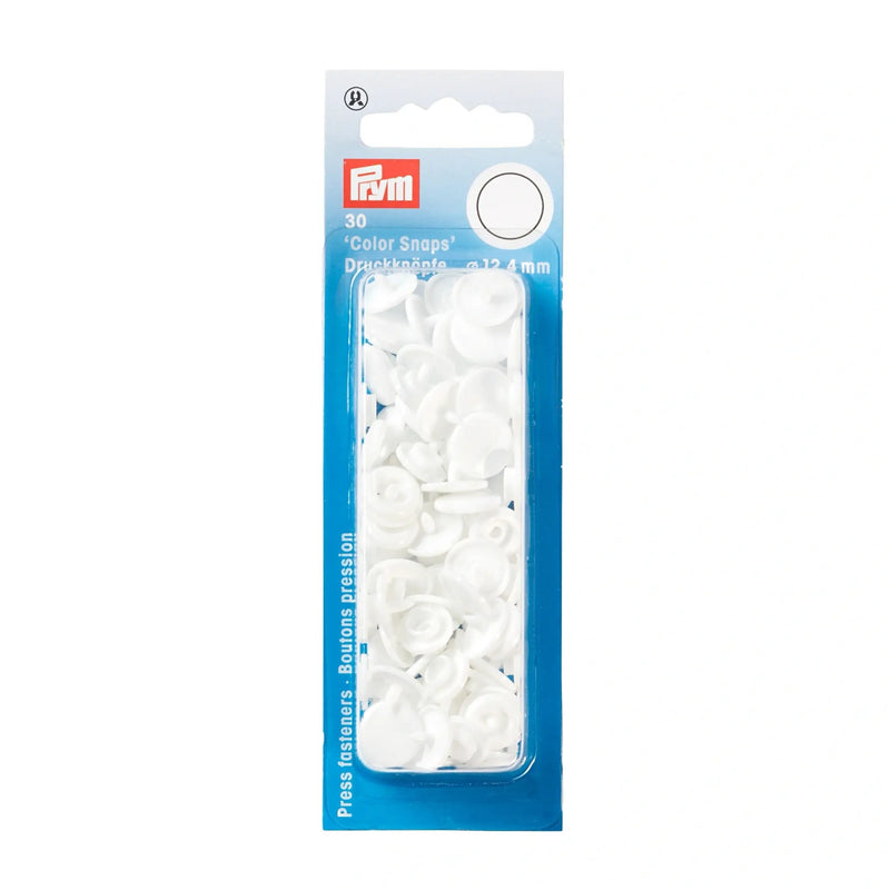 Load image into Gallery viewer, 393103|Prym Non-Sew Color Snaps 12.4 mm, 30 pc, White