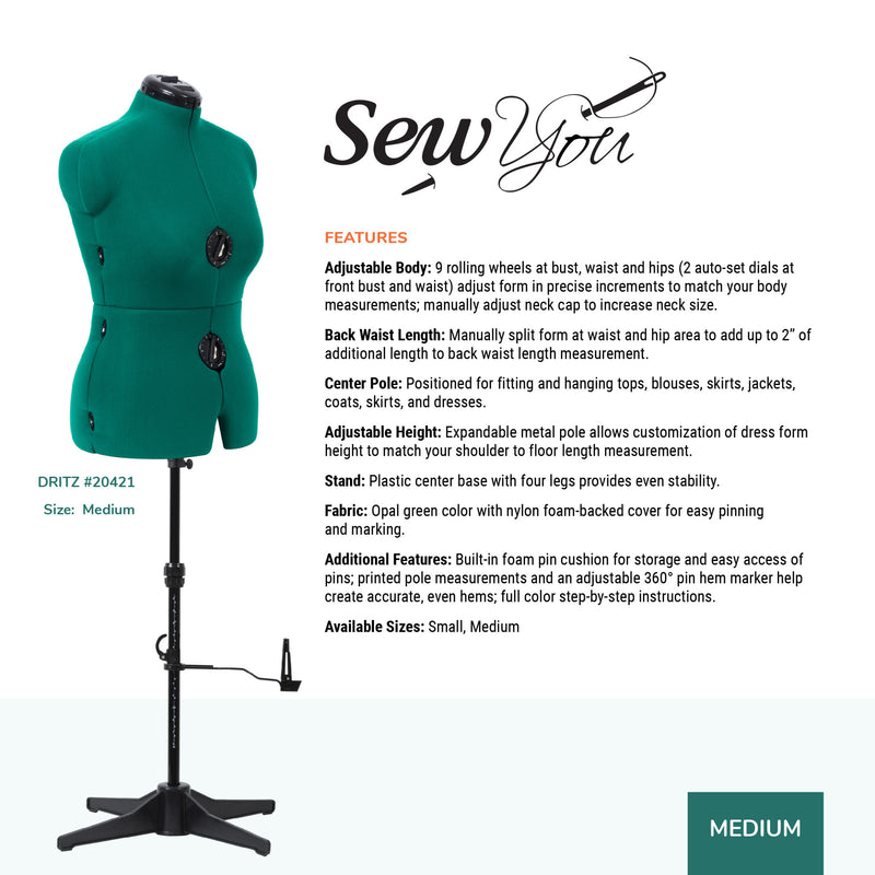 Load image into Gallery viewer, 20421|Dritz Sew You Adjustable Dress Form, Medium

