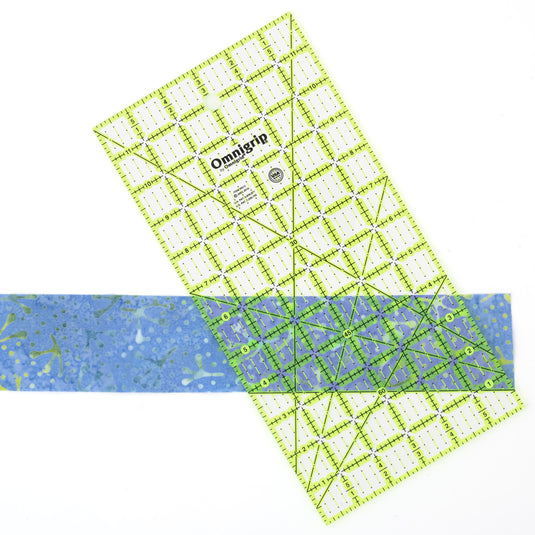 RN12|Omnigrid Omnigrip Neon Rectangle Ruler, 6" x 12"