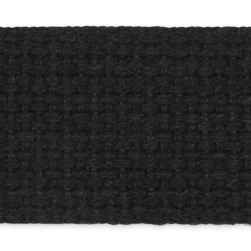 Chargez l'image dans la visionneuse de la galerie, 28601-1|Dritz 1-1/4" Cotton Belting &amp; Strapping, Black, 15 yd
