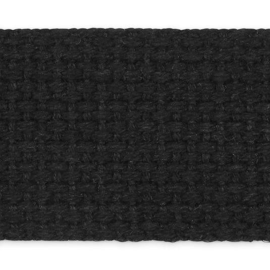 28601-1|Dritz 1-1/4" Cotton Belting & Strapping, Black, 15 yd