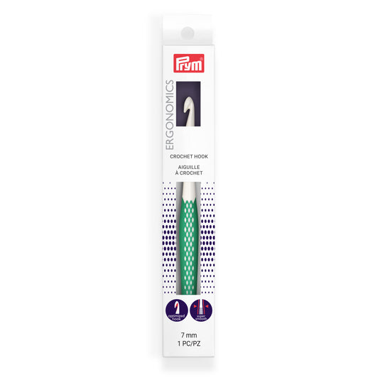 57213|Prym Ergonomic Crochet Hook, (7mm)