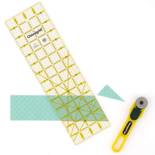 R14|Omnigrid Rectangle Ruler, 4" x 14"