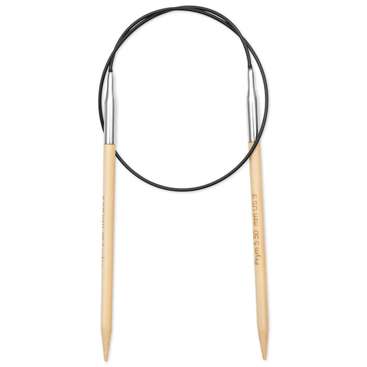 222519|Prym 24" (60 cm) Circular Bamboo Knitting Needles, US 9 (5.5 mm)