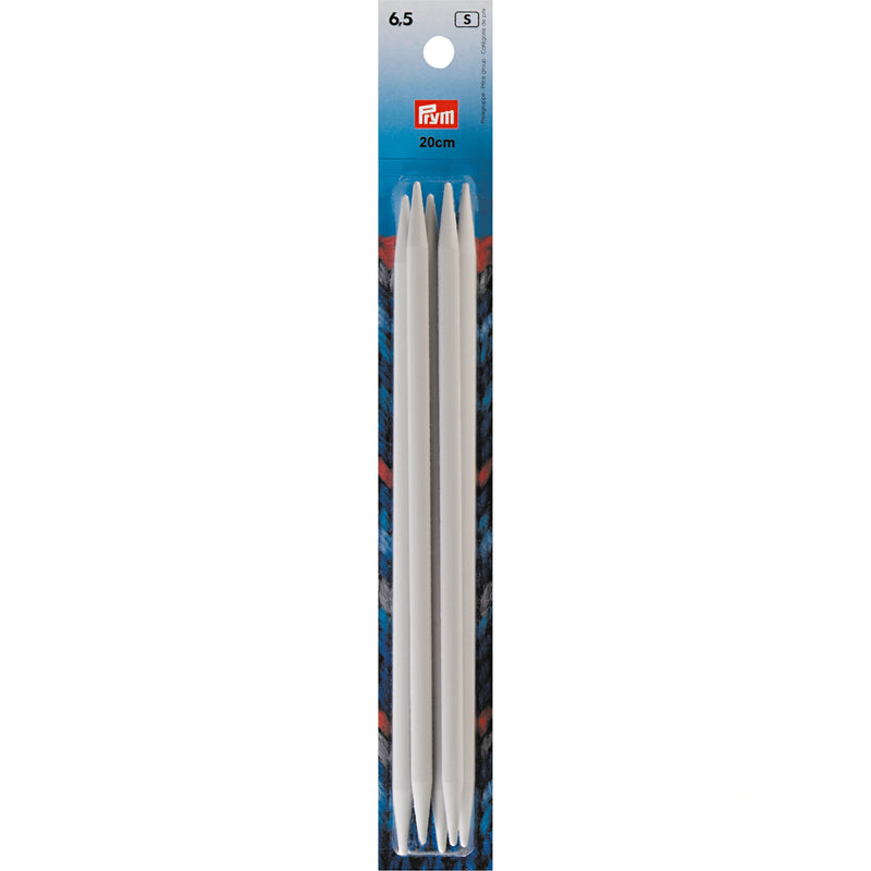 Load image into Gallery viewer, 218646|Prym 8" Double Point Plastic Knitting Needles, 6.5mm
