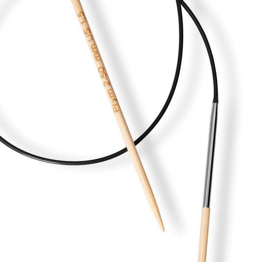 222513|Prym 24" (60 cm) Circular Bamboo Knitting Needles, US 1.5 (2.5 mm)