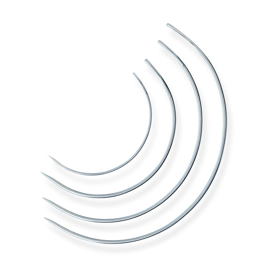 9020|Dritz Curved Upholstery Needles, Assorted, 4 pc