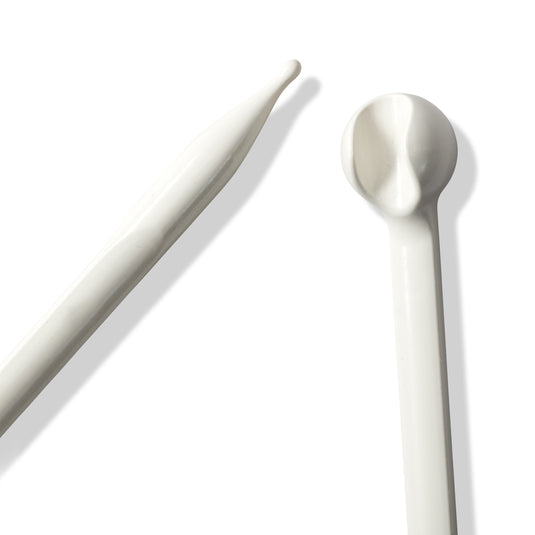57036|Prym 14" Ergonomic Single Point Knitting Needles, US 15 10mm)