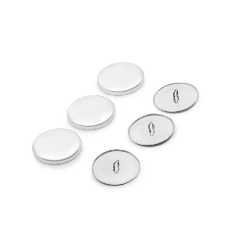 Chargez l'image dans la visionneuse de la galerie, 13-45|Dritz 1-1/8" Cover Button Refill, 3 Sets, Nickel