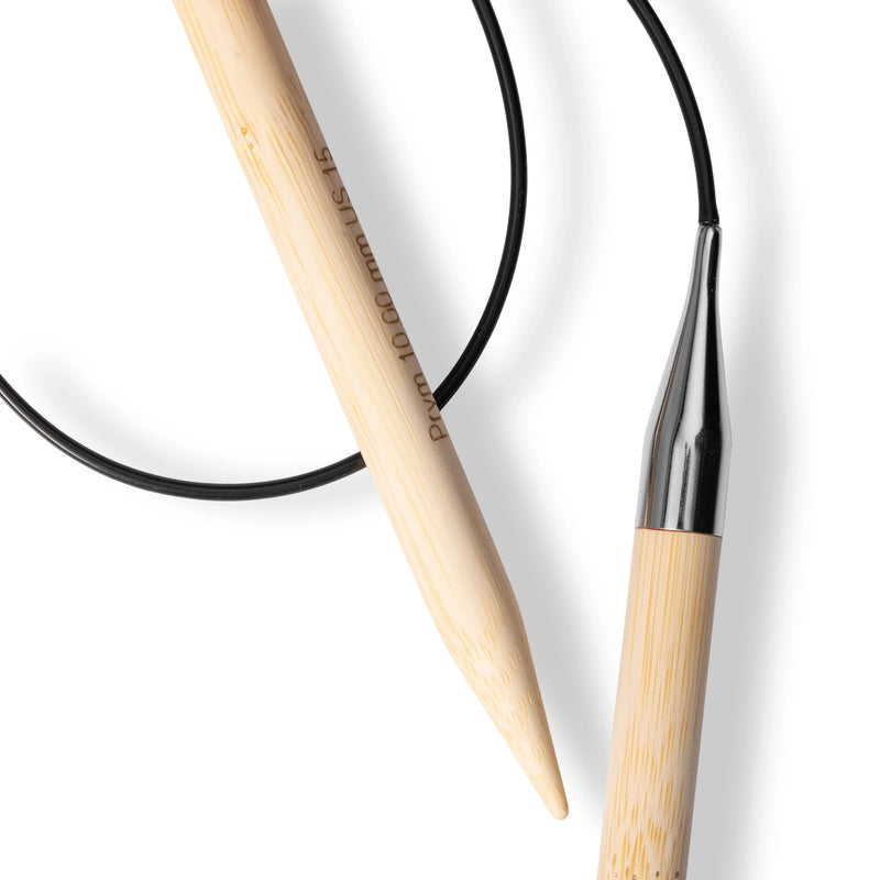 Load image into Gallery viewer, 222554|Prym 24" (60 cm) Circular Bamboo Knitting Needles, US 15 (10 mm)