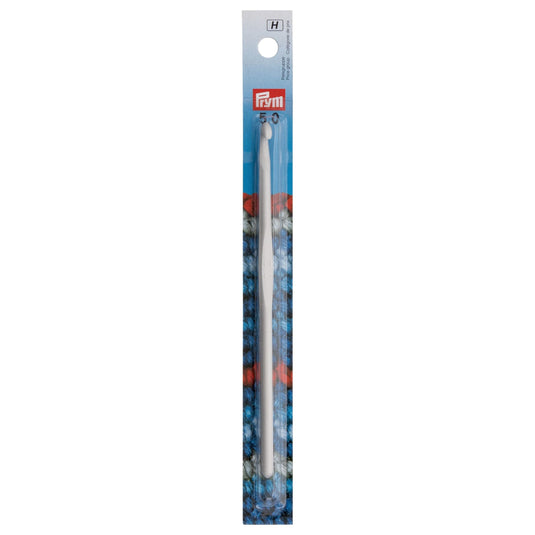 195141|Prym 6" Aluminum Crochet Hook, 5mm