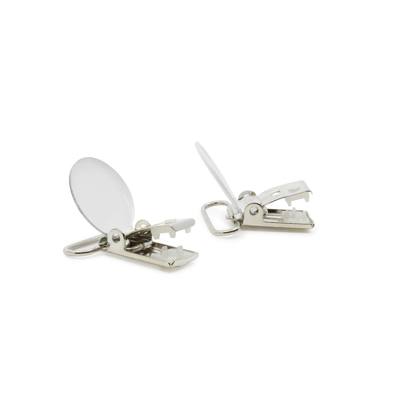 Load image into Gallery viewer, 108-9|Dritz 1" Suspender/Mitten Clips, 2 pc, White