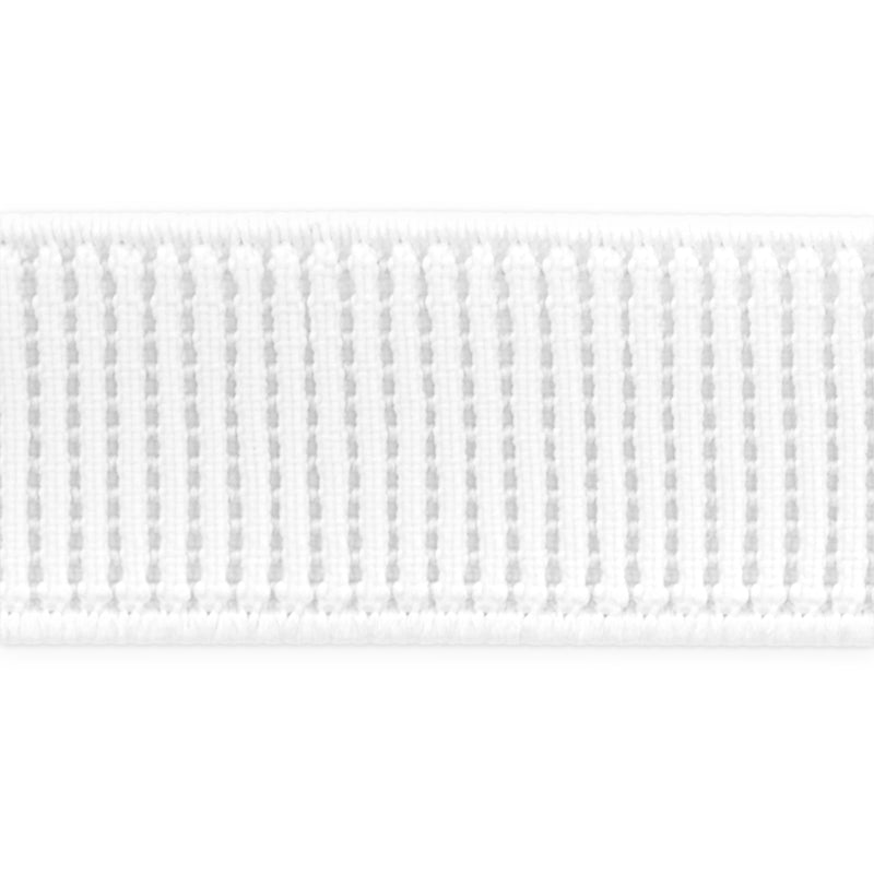 Chargez l'image dans la visionneuse de la galerie, 9301W|Dritz 3/4" Ribbed Non-Roll Elastic, White, 1 yd