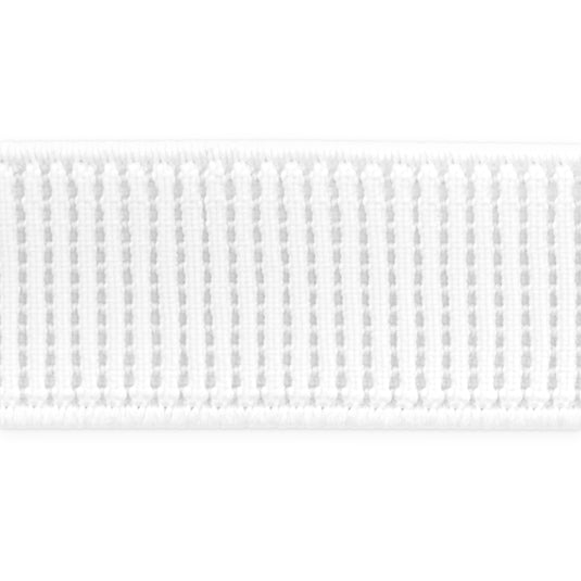 9301W|Dritz 3/4" Ribbed Non-Roll Elastic, White, 1 yd
