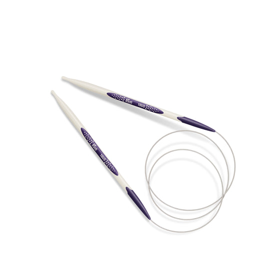57087|Prym 32" Ergonomic Circular Knitting Needles, US 10 (6mm)