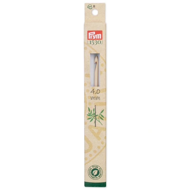 Load image into Gallery viewer, 197604|Prym 6" Bamboo Crochet Hook, 4mm