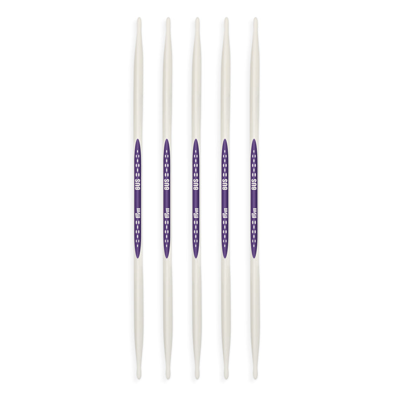 Chargez l'image dans la visionneuse de la galerie, 57070|Prym 6" Ergonomic Double Point Knitting Needles, US 6 (4mm)