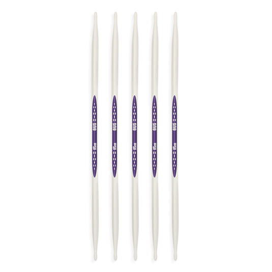 57070|Prym 6" Ergonomic Double Point Knitting Needles, US 6 (4mm)