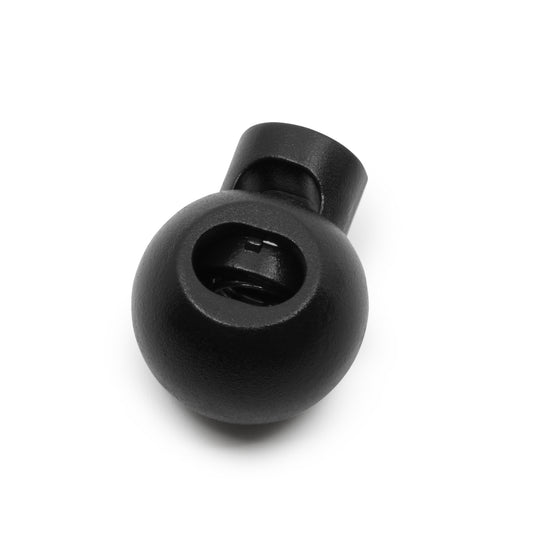 BK156|Dritz Cord Locks/Stops, Black, 24 pc