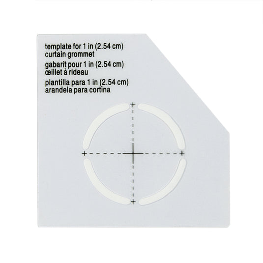 44371|44372|44373|44375|44376|44451|44458|44459|Dritz 1" Plastic Curtain Grommets, Black, 8 Sets