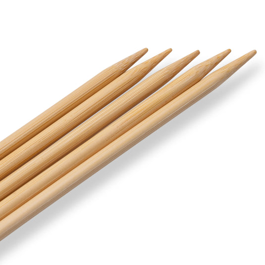 222215|Prym 8" Double Point Bamboo Knitting Needles, 4.5mm