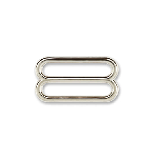 BK146|Dritz 1" Slide Adjusters, Nickel, 24 pc