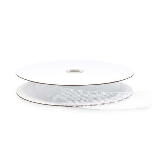 789R-1BTY|Dritz 1" Polyester Horsehair Braid, 50 yd, White