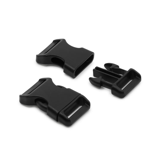 511|Dritz 3/4" Parachute Buckles, Black, 2 pc