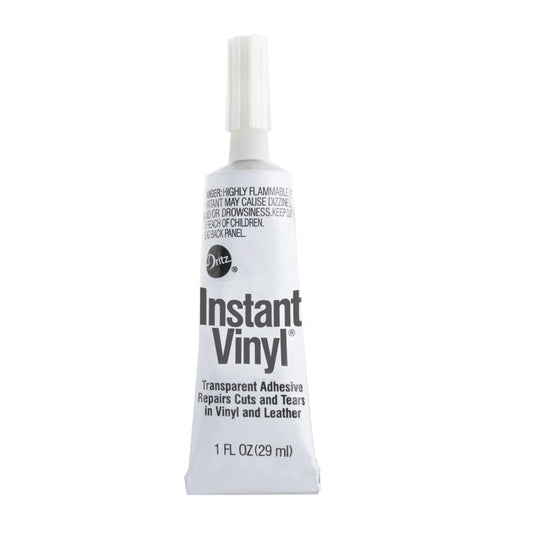 397|Dritz Instant Vinyl, Transparent Adhesive, 1 fl. oz.