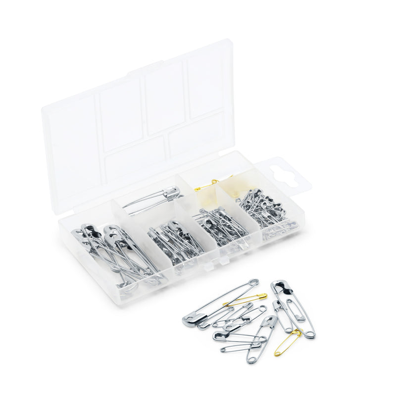 Load image into Gallery viewer, 1480|Dritz Safety Pins &amp; Storage Box, Assorted Sizes, 100 pc