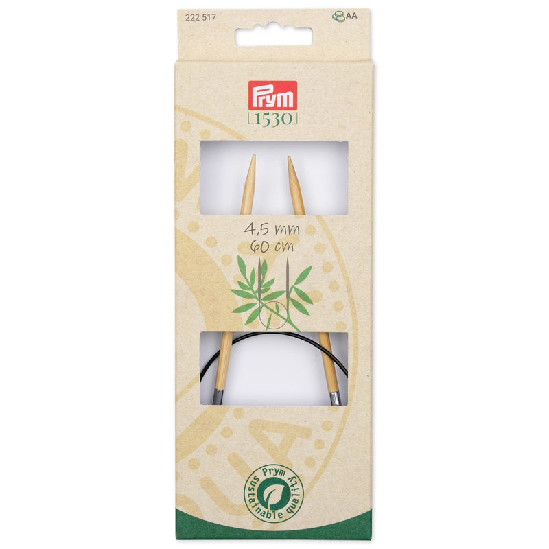 Load image into Gallery viewer, 222517|Prym 24" (60 cm) Circular Bamboo Knitting Needles, US 7 (4.5 mm)