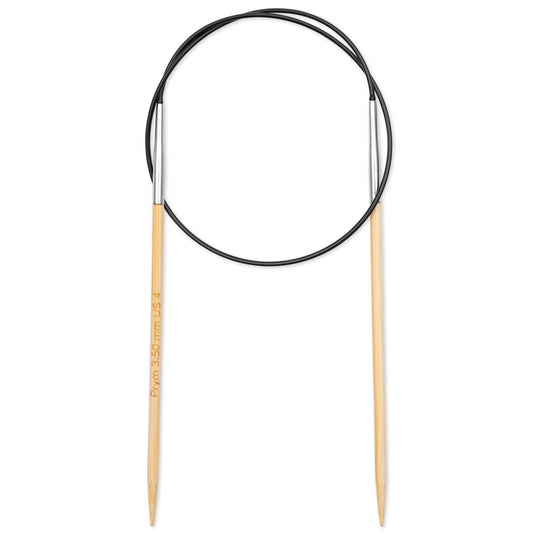 222515|Prym 24" (60 cm) Circular Bamboo Knitting Needles, US 4 (3.5 mm)