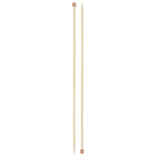 222114|Prym 13" Single Point Bamboo Knitting Needles, 3.5mm