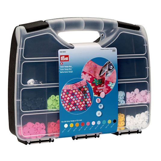 393900|Prym COLOR Snaps Box with tools 300pc