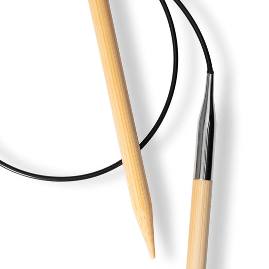 222550|Prym 24" (60 cm) Circular Bamboo Knitting Needles, US 10 (6 mm)