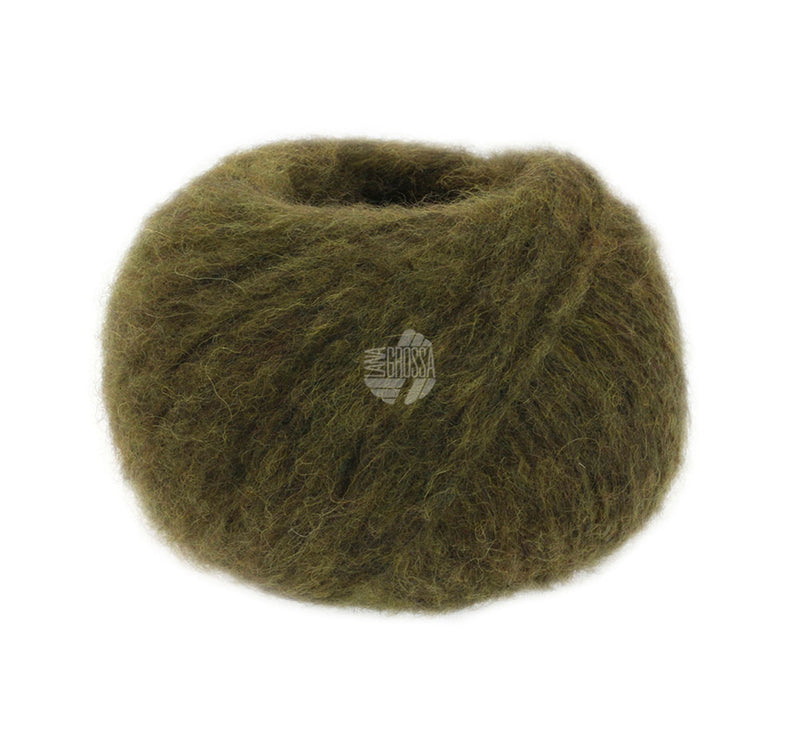 Load image into Gallery viewer, 12080014|Lana Grossa Alpaca Moda Yarn, Olive Brown
