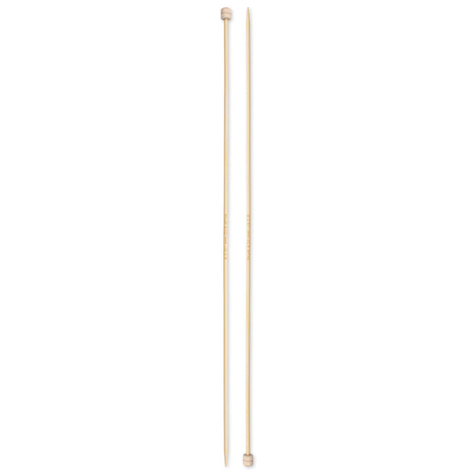 222113|Prym 13" Single Point Bamboo Knitting Needles, 3mm